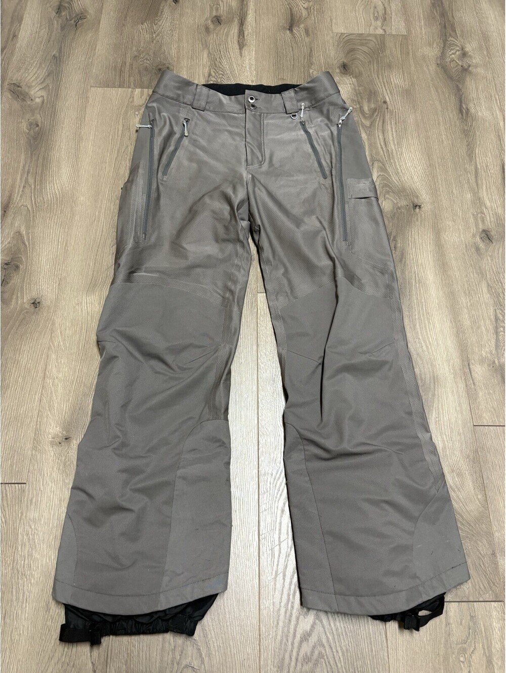 Patagonia Men's Light Smoke Flash Ski Snowboard Pants Gray  Size 32